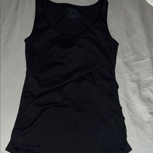 Be Maternity Black Seamless Long Tank Top